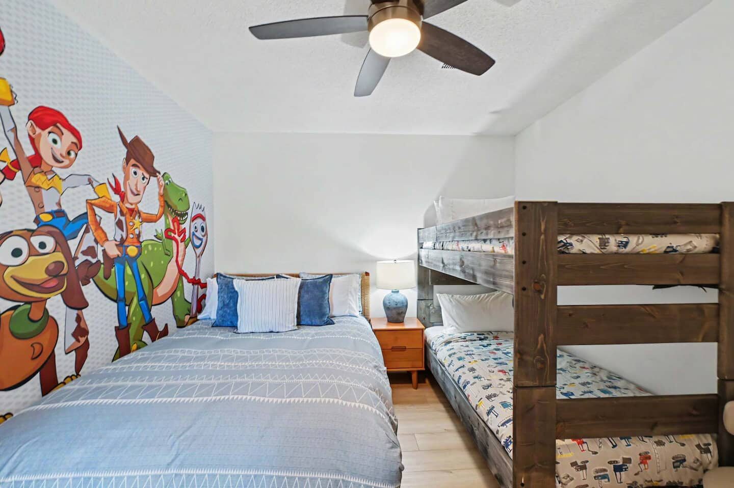 Children's bunk bedroom